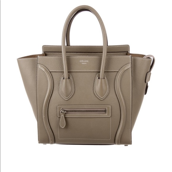 Celine Handbags - Celine micro luggage tote